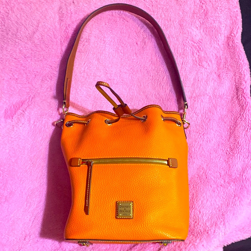 Dooney & Bourke Orange Shoulder Bag
